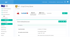 Desktop Screenshot of bip.banie.pl